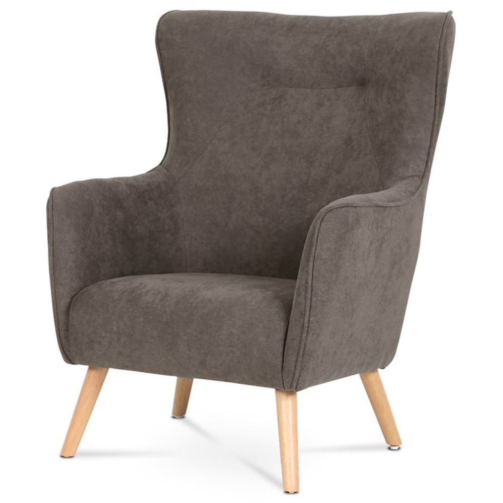 AK-313 LAN2 - Relaxační křeslo, béžová látka, AK-313 LAN2