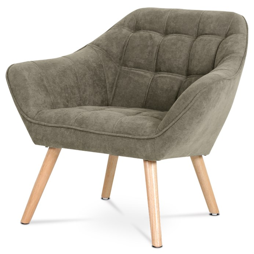 AK-321 LAN2 - Křeslo, béžová látka, AK-321 LAN2