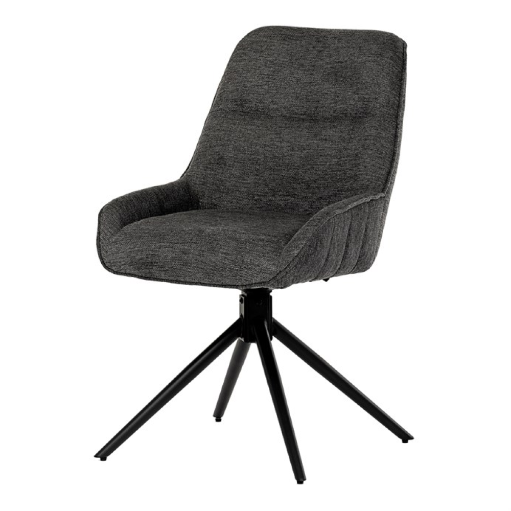 HC-535 GREY2 - Jídelní židle, šedá, látka, HC-535 GREY2