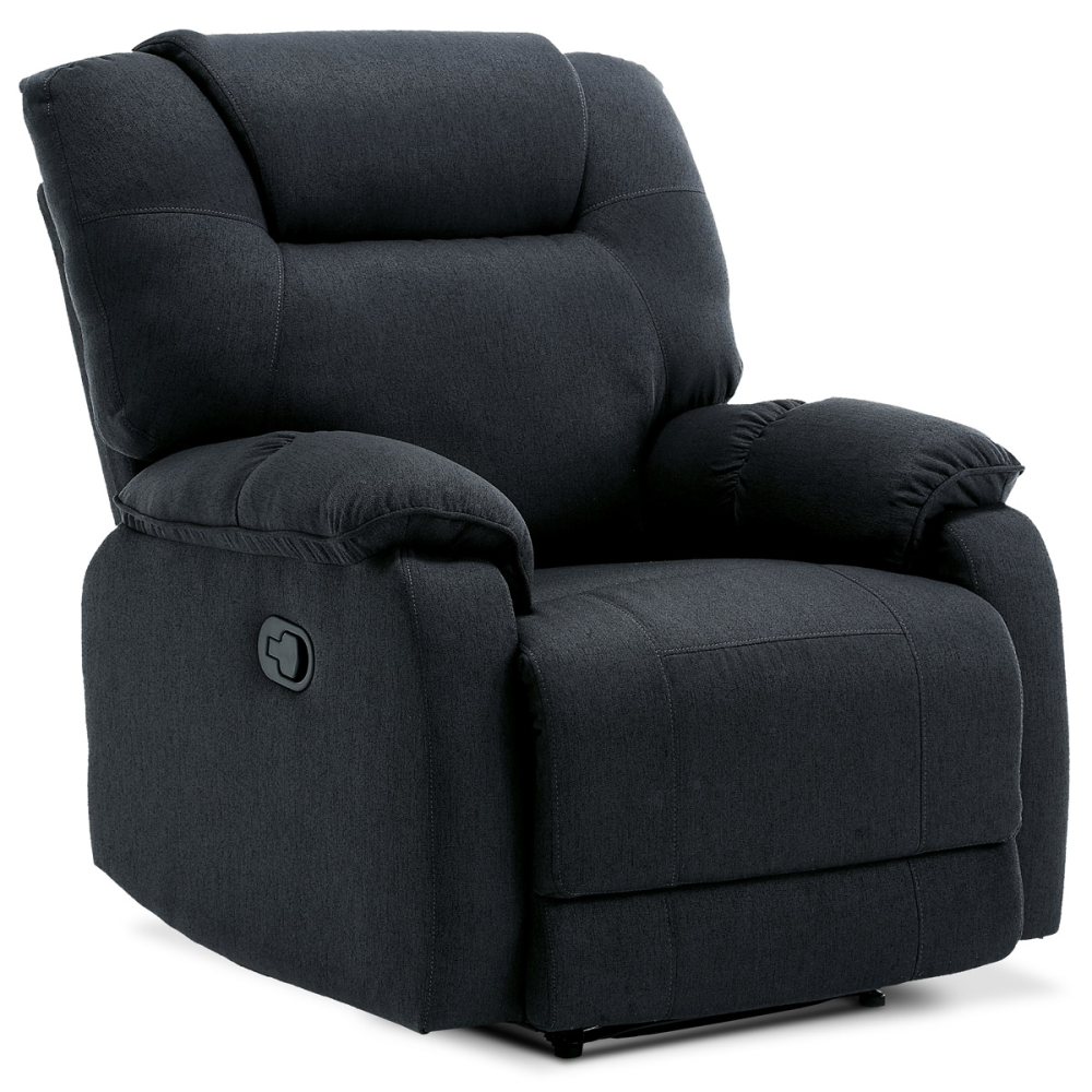 TV-4088 GREY2 - TV a relaxační křeslo, manuální polohování, potah šedá látka