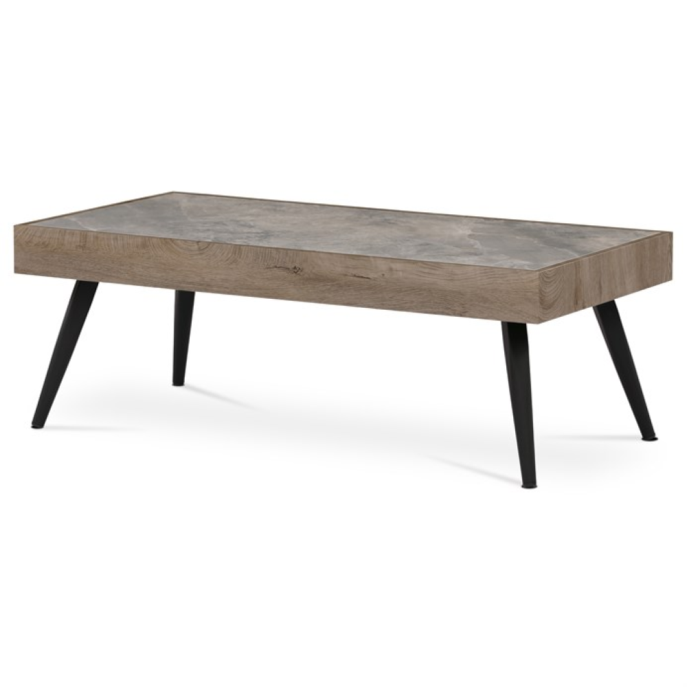 AHG-281 GREY - Konferenční stolek 120x60cm, slinutá keramika, mramor, AHG-281 GREY
