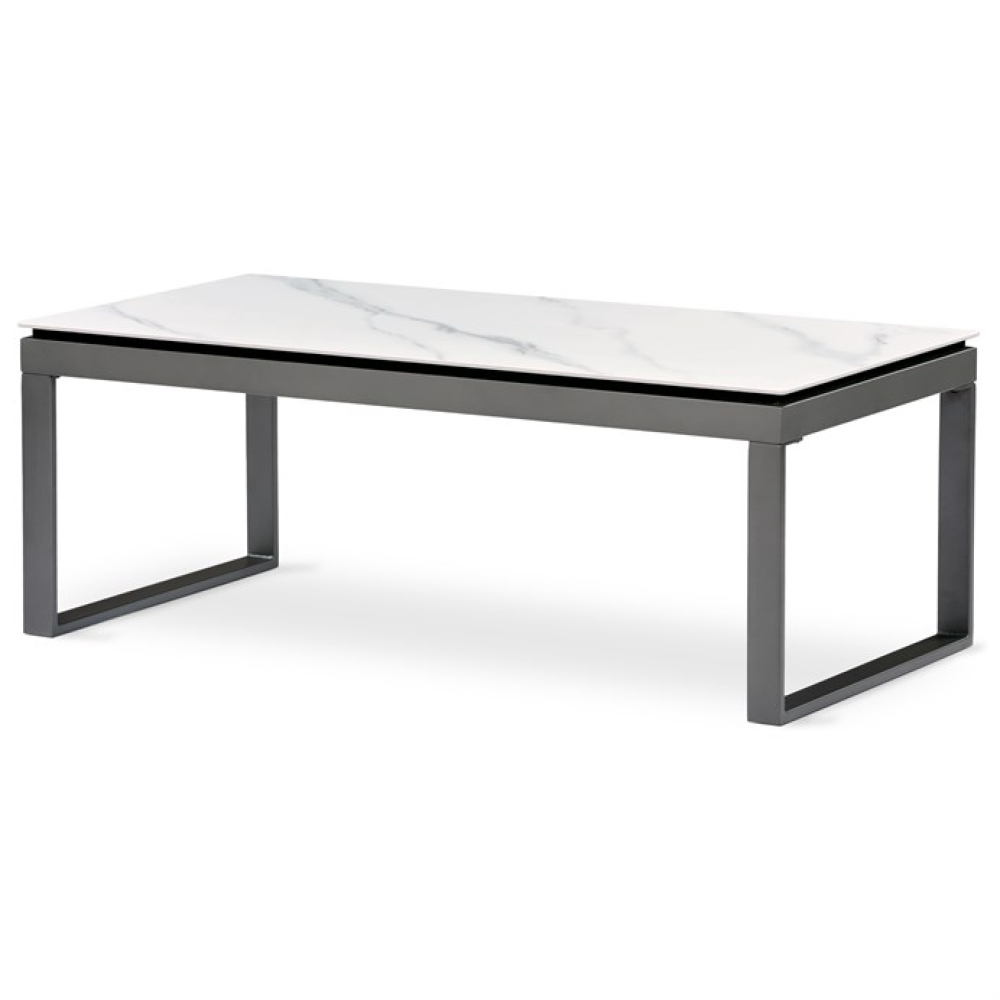AHG-284 WT - Konferenční stolek 121x61cm, slinutá keramika, mramor, AHG-284 WT