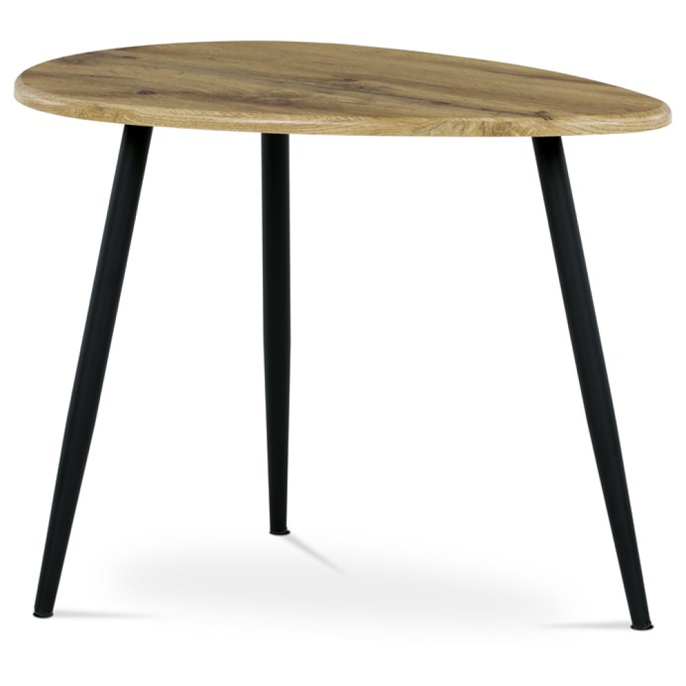 AF-3011 OAK - Odkládací stolek 60x40cm, mdf, dub, AF-3011 OAK