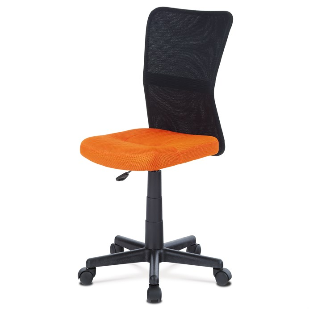 KA-2325 ORA - Dětská židle, výškově nastavitelná, oranžová síťovina, KA-2325 ORA