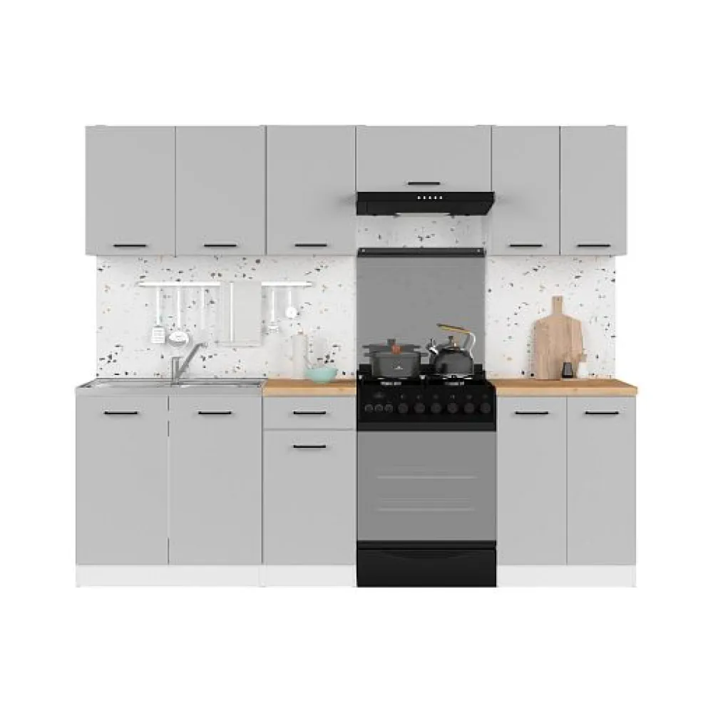 Kuchyň JUNONA MODUL VERZE2 BBL TAFLA 240 cm