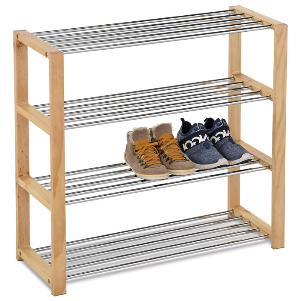 83168-14 NAT - Botník, kov, hnědá, 83168-14 NAT