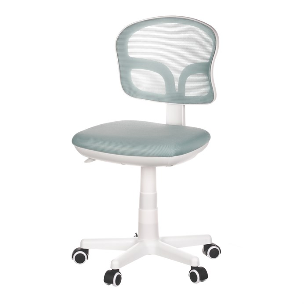 KA-C801 BLUE - Dětská židle, výškově nastavitelná, modrá síťovina, KA-C801 BLUE