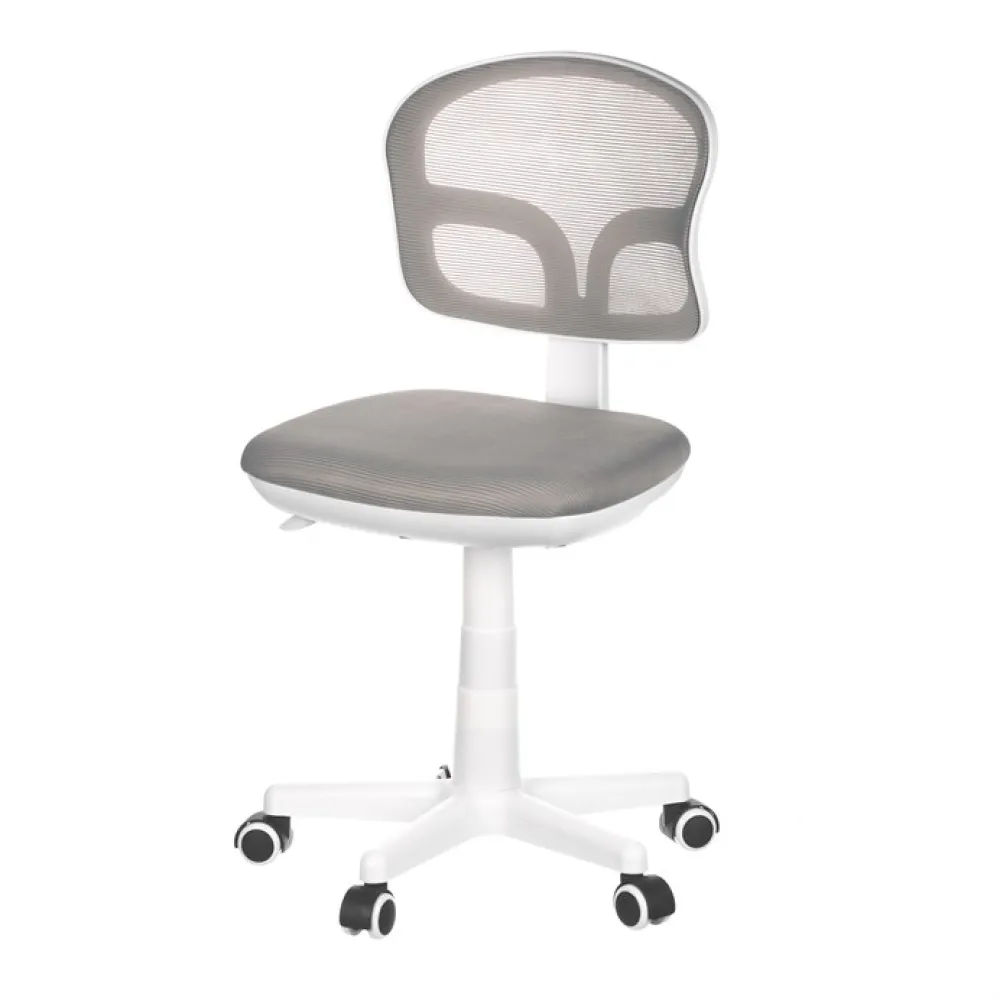 KA-C801 GREY - Dětská židle, výškově nastavitelná, šedá síťovina, KA-C801 GREY