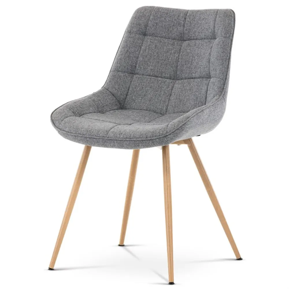 CT-394 GREY2 - Jídelní židle, šedá, látka, CT-394 GREY2