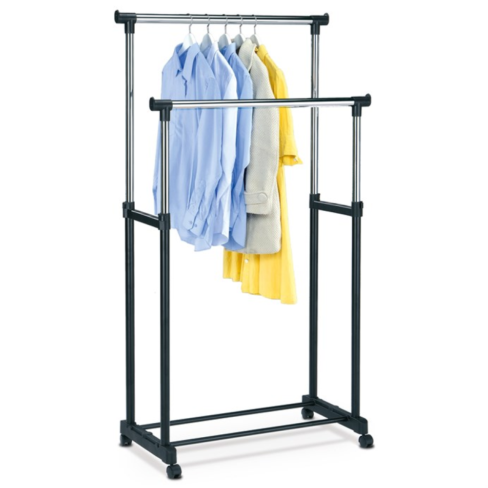 83488 BK - Stojan na šaty, kov, černá, 83488 BK