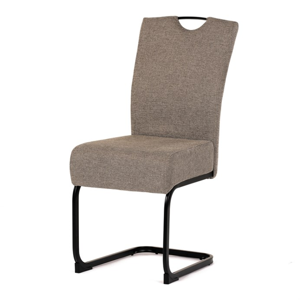 DCL-E2008 CRM2 - Jídelní židle, béžová, látka, DCL-E2008 CRM2