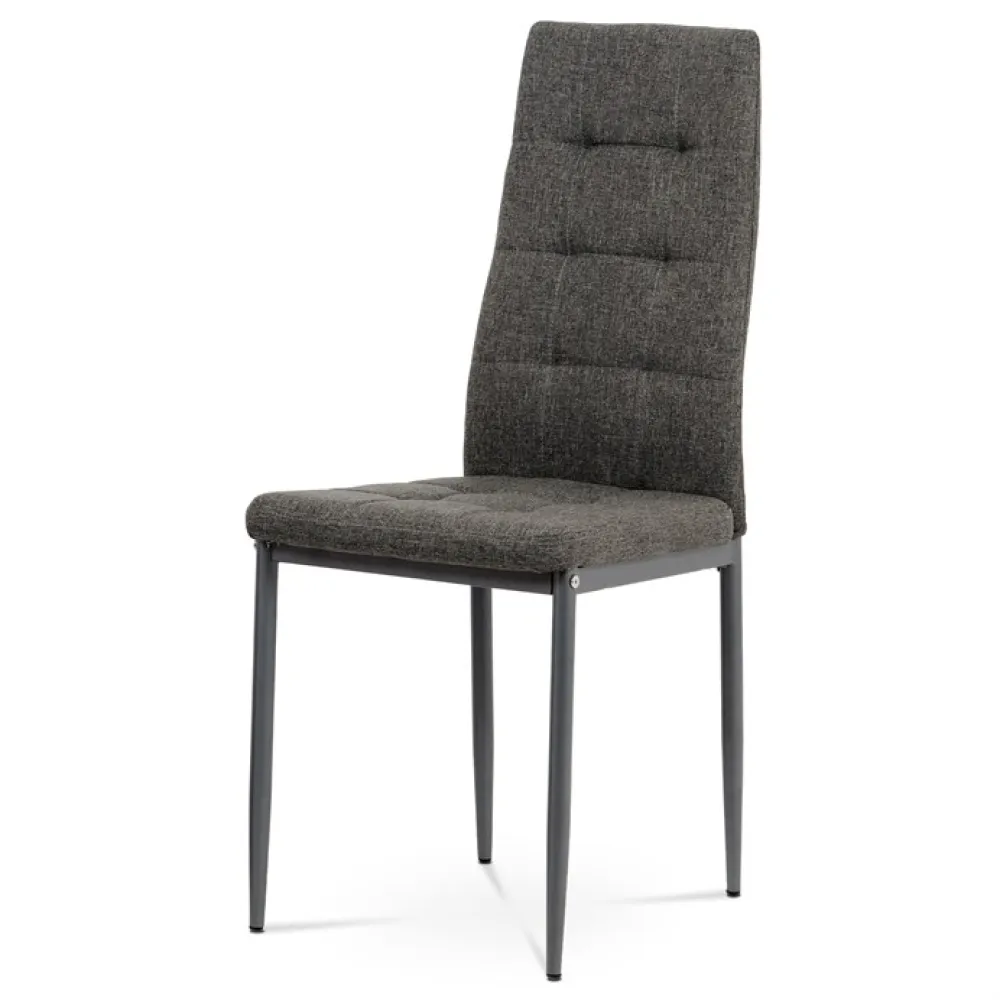 DCL-397 GREY2 - Jídelní židle, šedá, látka, DCL-397 GREY2