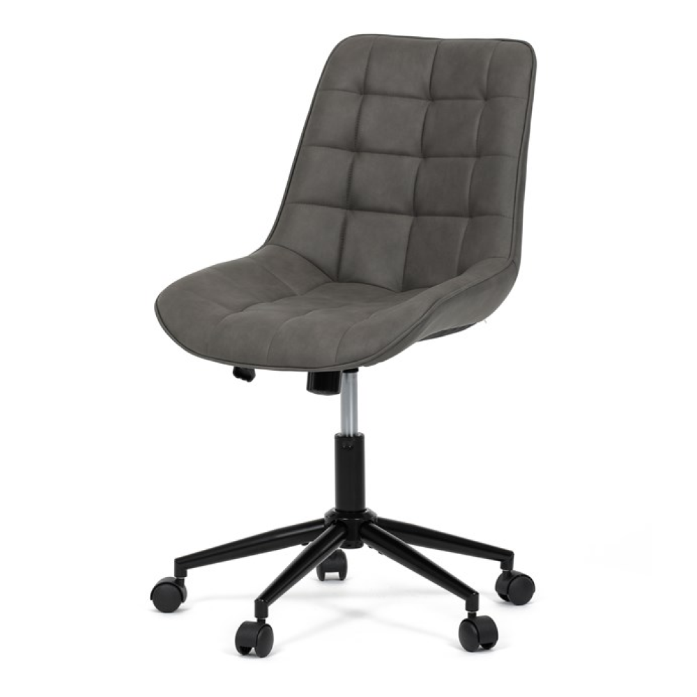 KA-V3120 GREY3 - Pracovní židle, výškově nastavitelná, šedá látka, KA-V3120 GREY3