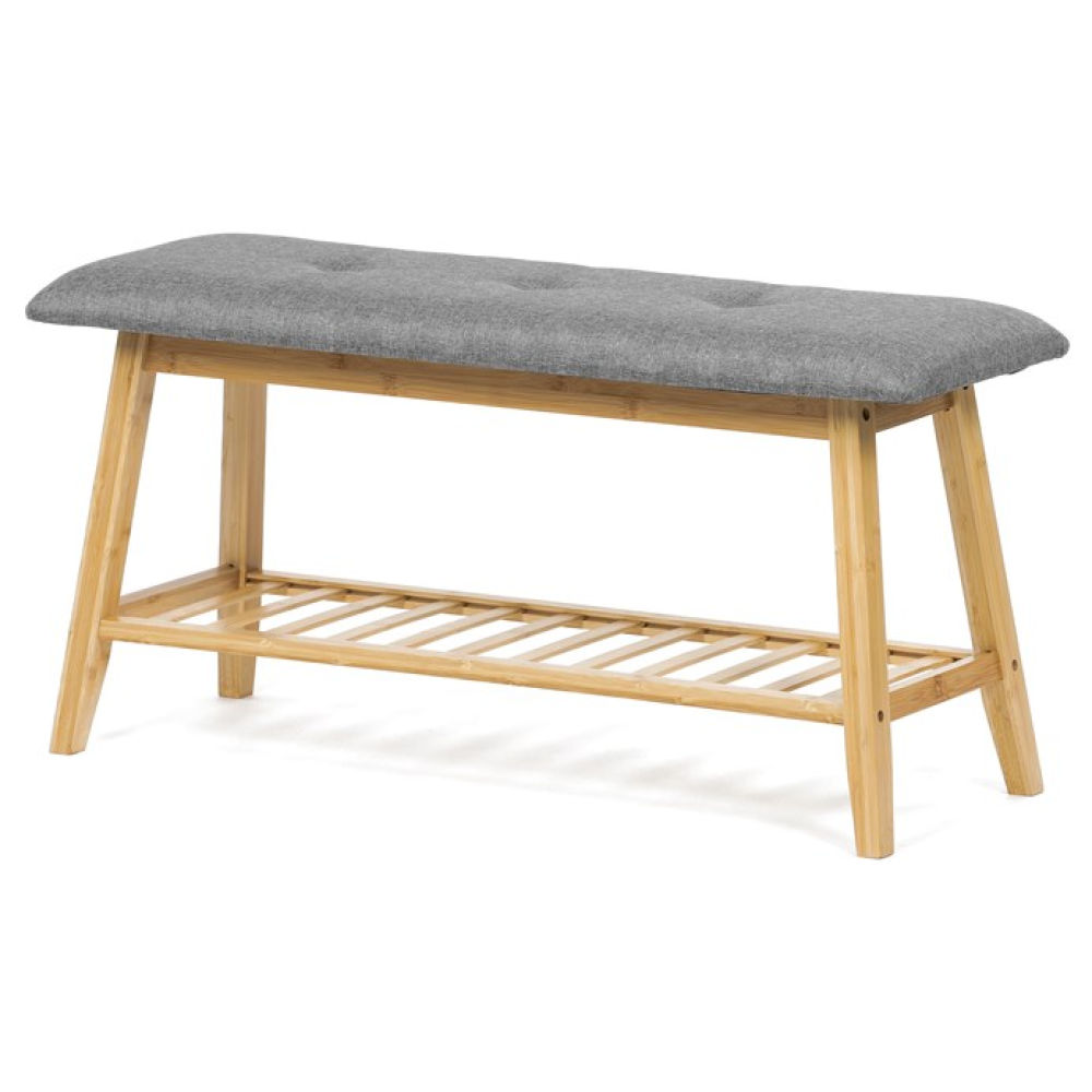 DR-N1012 GREY2 - Botník, bambus, přírodní, DR-N1012 GREY2