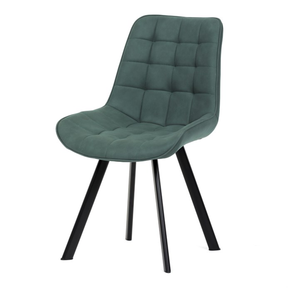 HC-V3066 GRN3 - Jídelní židle, zelená, látka vintage, HC-V3066 GRN3