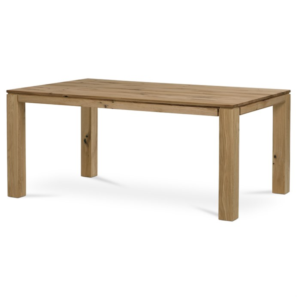DS-F180 DUB - Jídelní stůl 180x90cm, masiv, dub, DS-F180 DUB