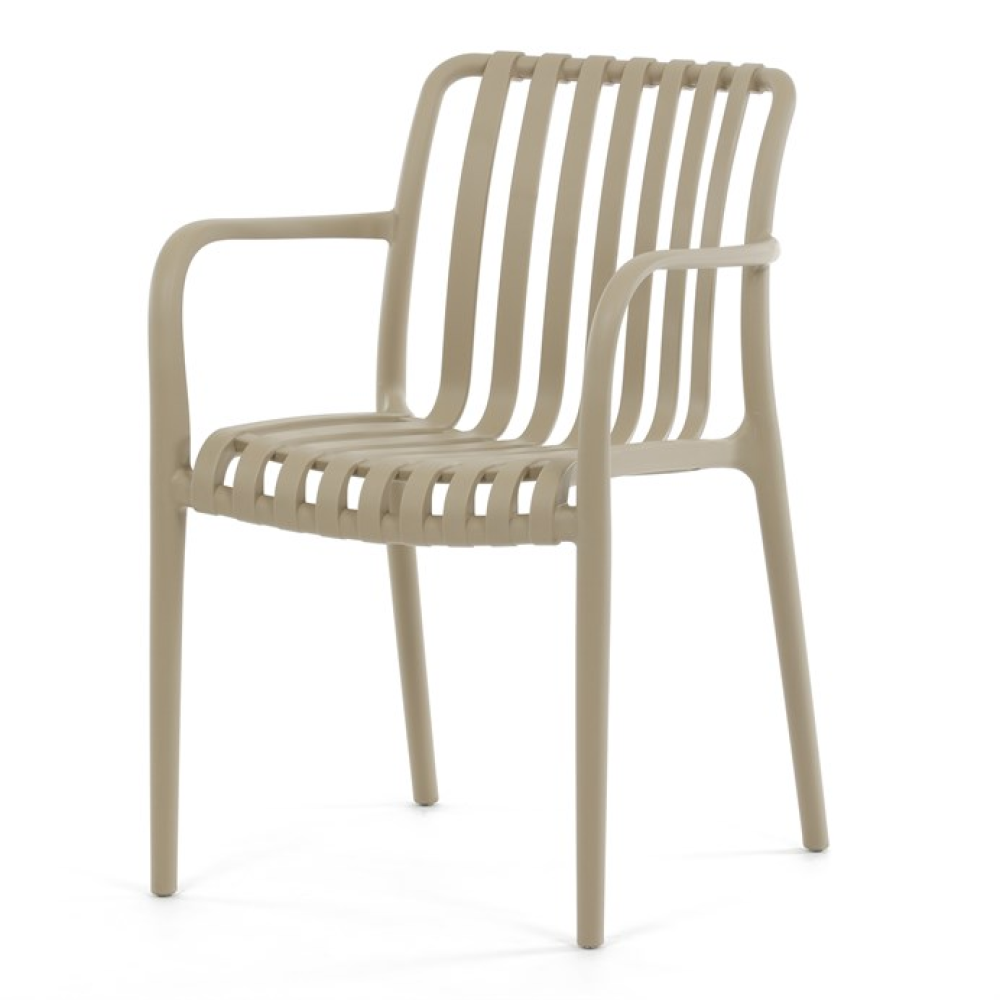 CT-X7029 CAP - Zahradní židle plast, béžová, CT-X7029 CAP