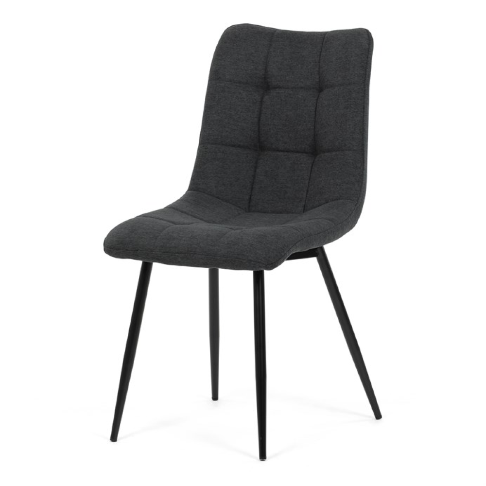 DCL-193 GREY2 - Jídelní židle, šedá, látka, DCL-193 GREY2