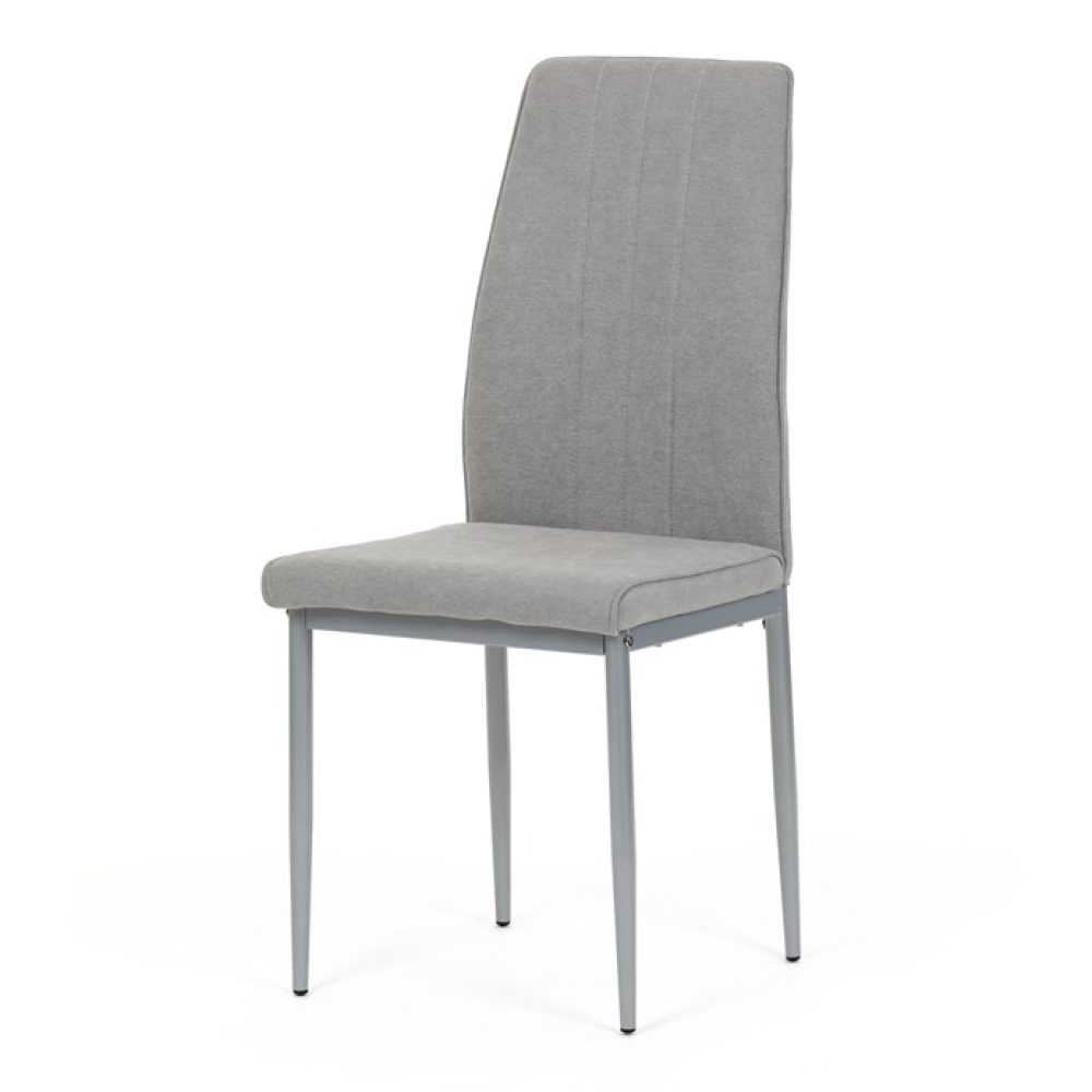 DCL-379 LAN2 - Jídelní židle, šedá, látka, DCL-379 LAN2
