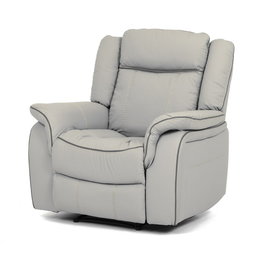 TV-4119 LAN - Polohovací křeslo, elektrické zabudované ovládání, béžová, ekokůže, TV-4119 LAN