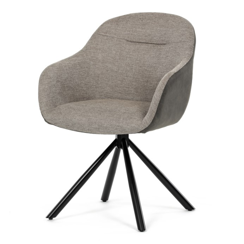 DCH-Y1143 BG2 - Jídelní židle, béžová, látka, DCH-Y1143 BG2