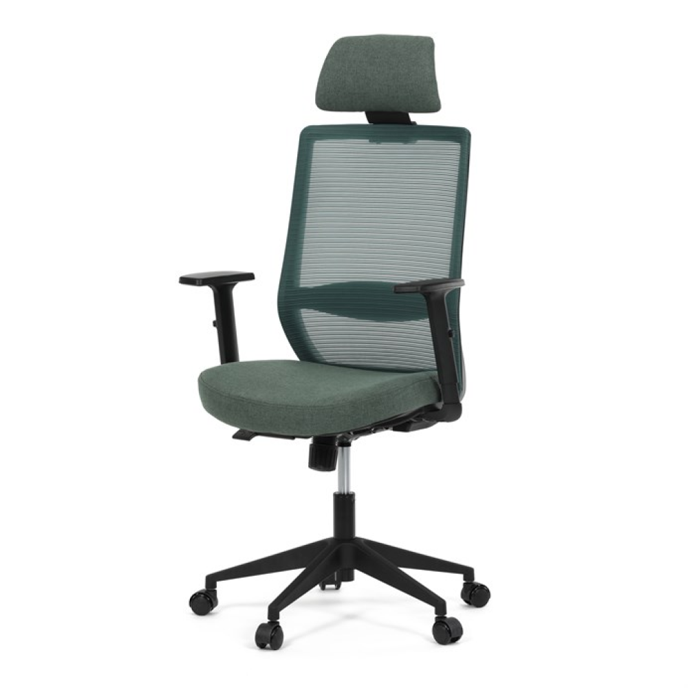 KA-V3329 GRN - Kancelářská židle, synchronní mechanismus, zelená síťovina, KA-V3329 GRN