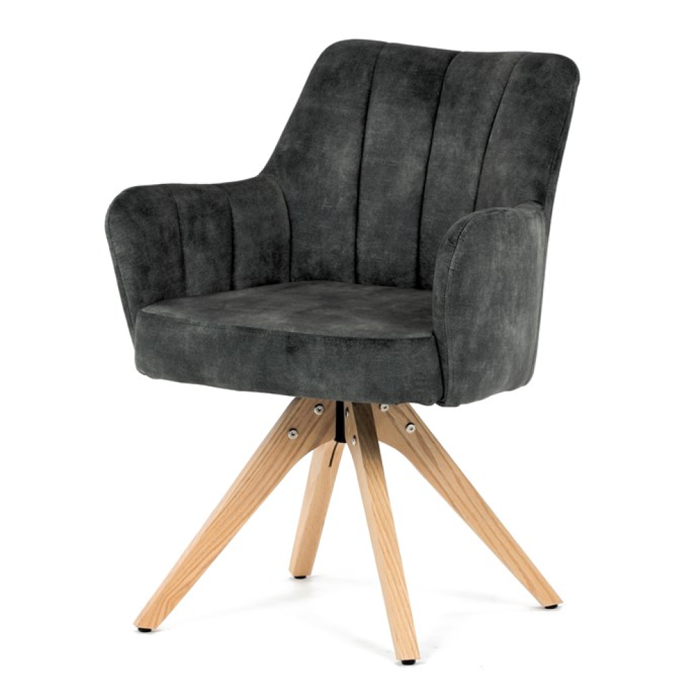 HC-D7188 GRN4 - Jídelní židle, zelená, sametová látka, HC-D7188 GRN4