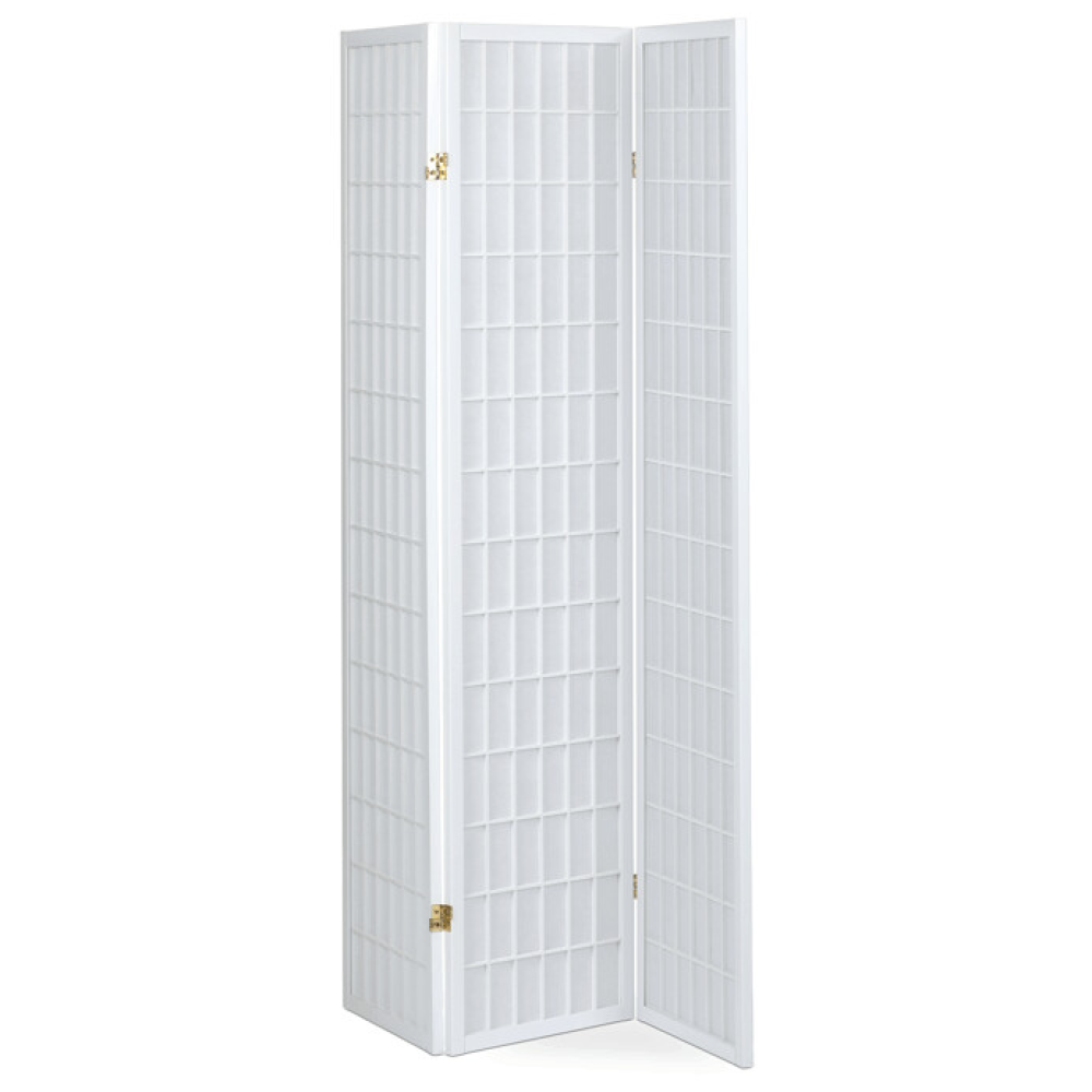 EF-E803 WT - Paraván, masiv, bílá, EF-E803 WT