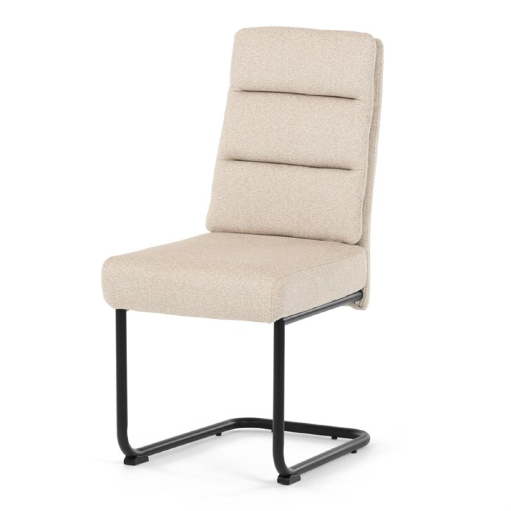 DCL-P3107 CRM2 - Jídelní židle, béžová, látka, DCL-P3107 CRM2