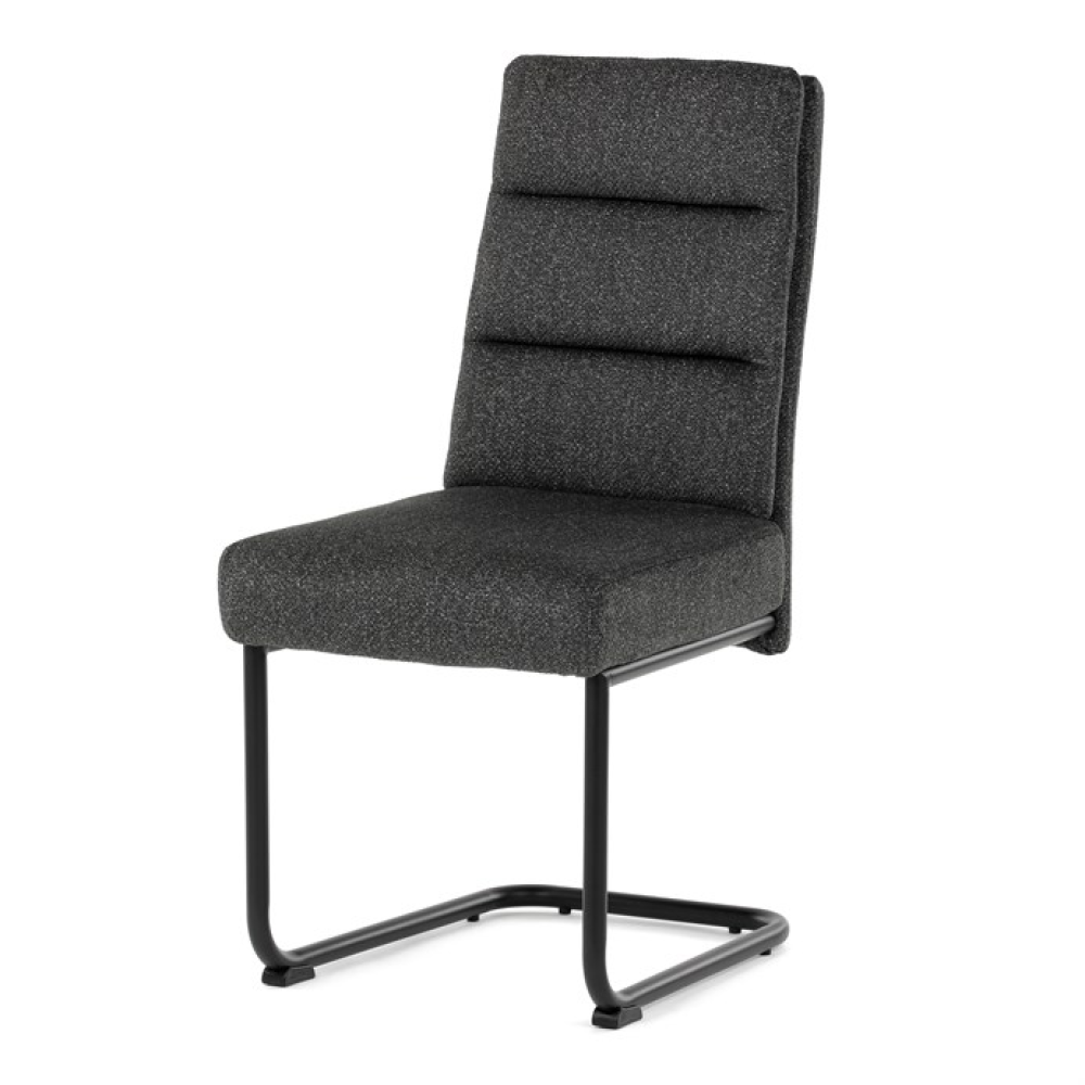 DCL-P3107 GREY2 - Jídelní židle, šedá, látka, DCL-P3107 GREY2