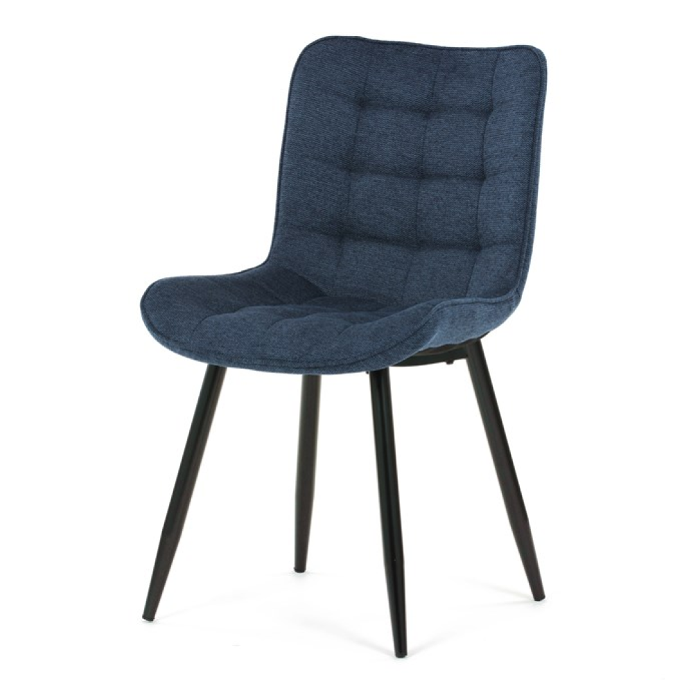 HC-462 BLUE2 - Jídelní židle, modrá, látka, HC-462 BLUE2