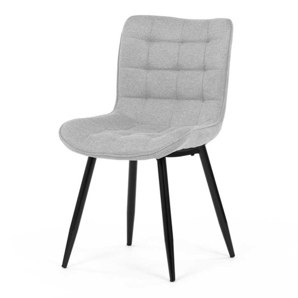 HC-462 SIL2 - Jídelní židle, šedá, látka, HC-462 SIL2