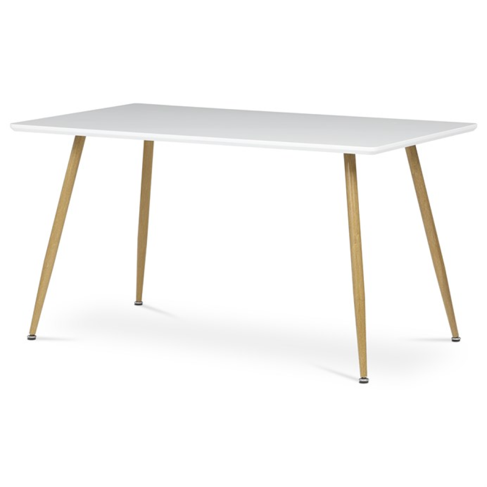 HT-W1214 WT - Jídelní stůl 140x80cm, mdf HT-W1214 WT