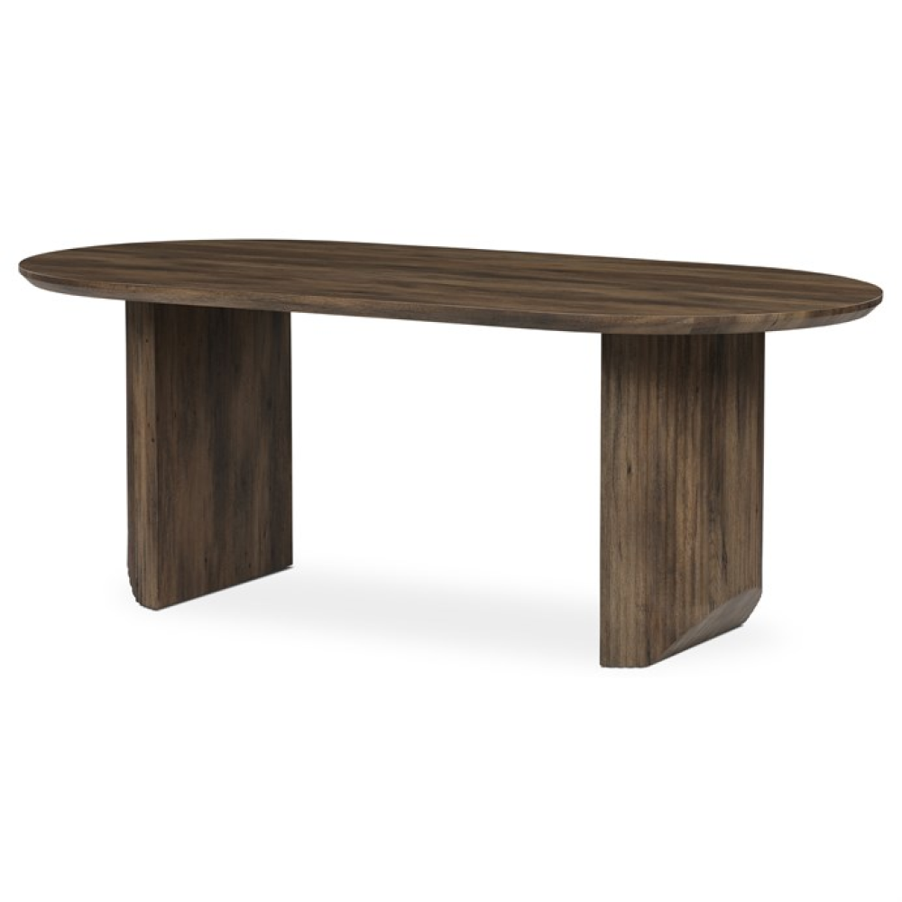 HT-W1578 WAL - Jídelní stůl 200x100cm, mdf, ořech, HT-W1578 WAL