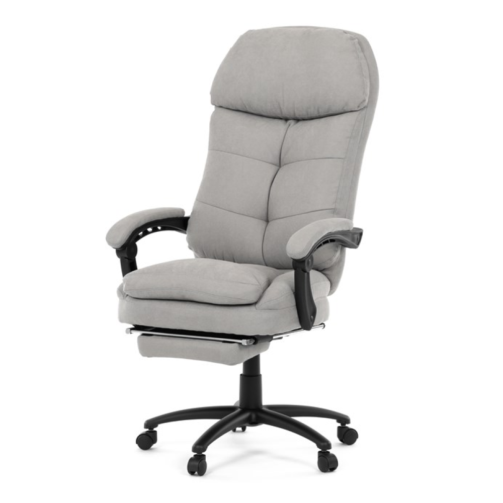 KA-F1251 SIL2 - Kancelářské křeslo, synchronní mechanismus, šedá látka, KA-F1251 SIL2