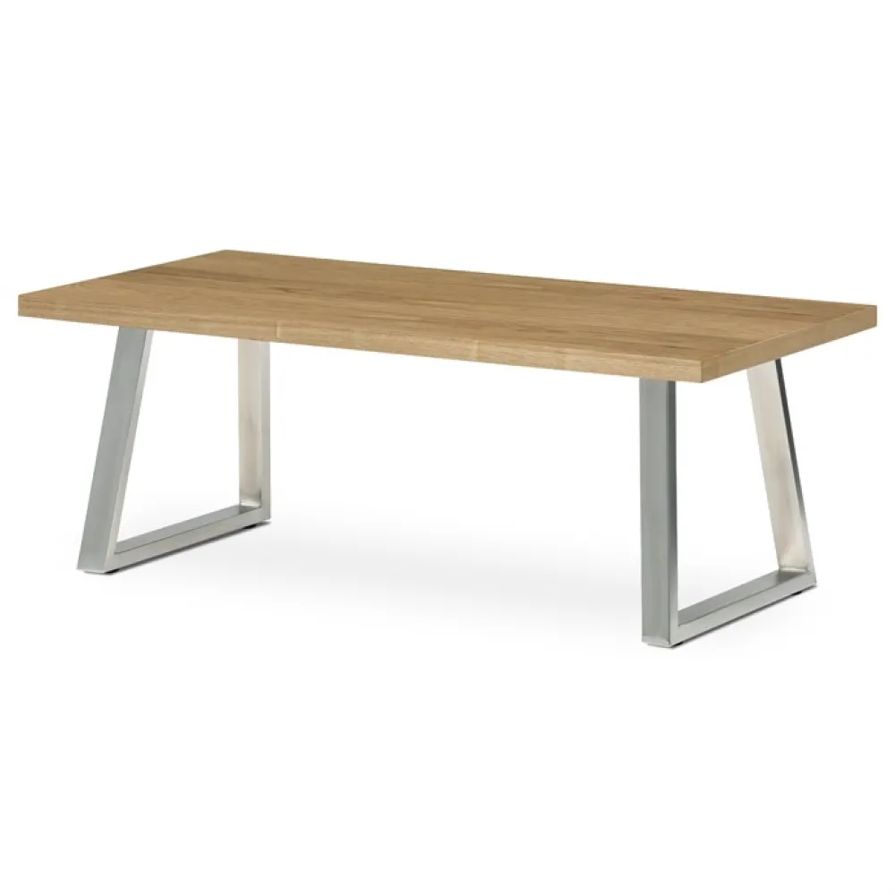 CT-W1515 OAK - Konferenční stolek 120x60x45cm, dýha, dub, CT-W1515 OAK