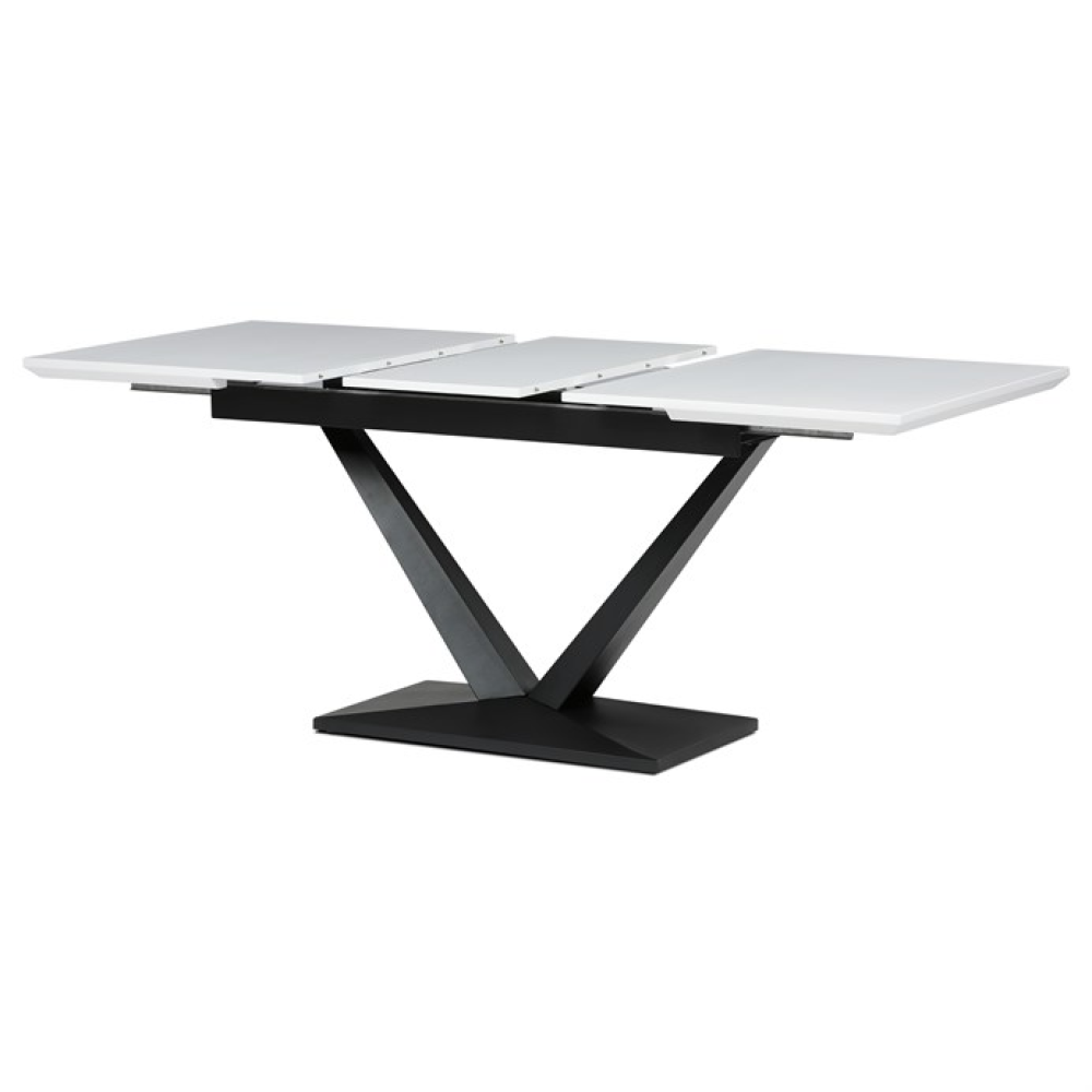 HT-W1630 WT - Jídelní stůl rozkládací 140-180x85 cm, mdf HT-W1630 WT