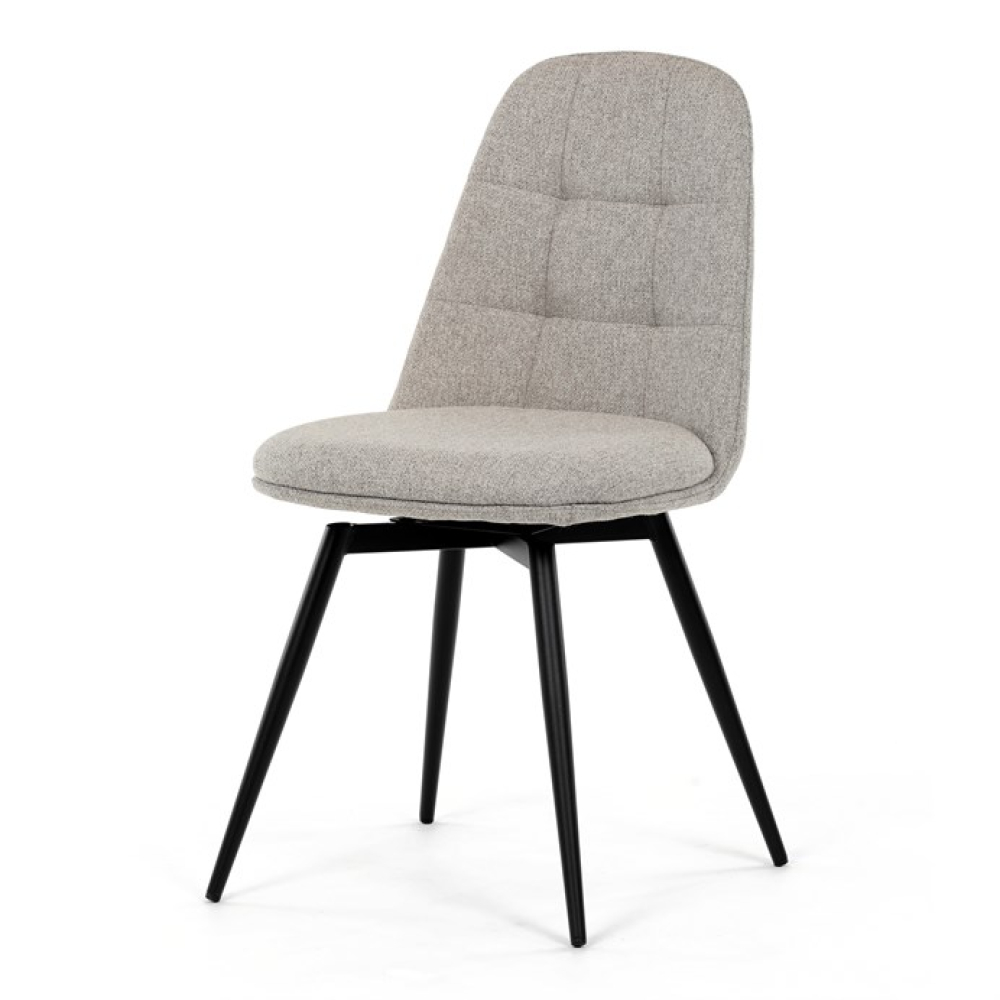 DCL-V2040 CRM2 - Jídelní židle, béžová, látka, DCL-V2040 CRM2