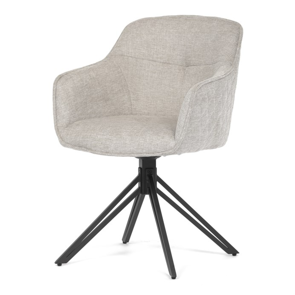 HC-533 CRM2 - Jídelní židle, béžová, látka, HC-533 CRM2