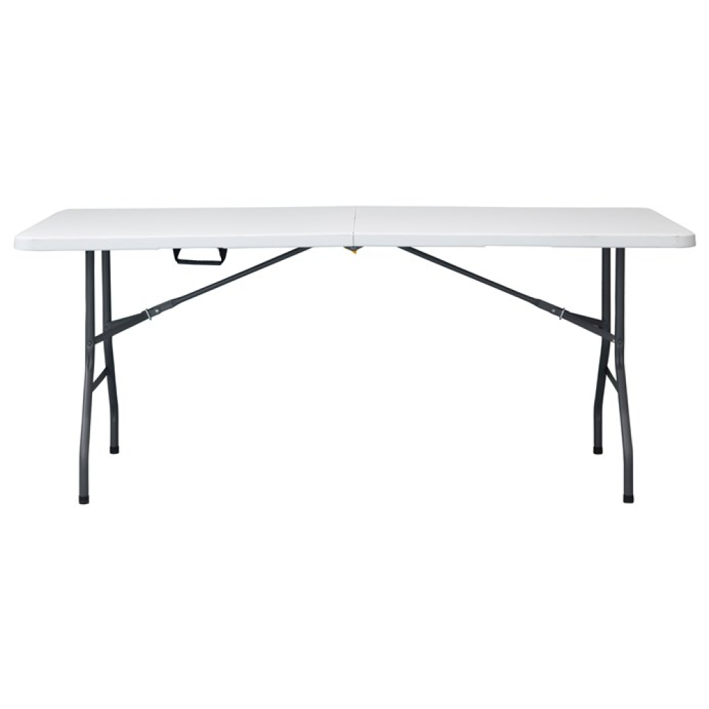 AZ-K1002 WT - Zahradní stůl, kov, plast, bílá, AZ-K1002 WT