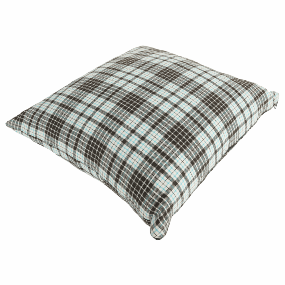 Rohová sedací souprava, šedý melír / vzor, pravá, MEXX