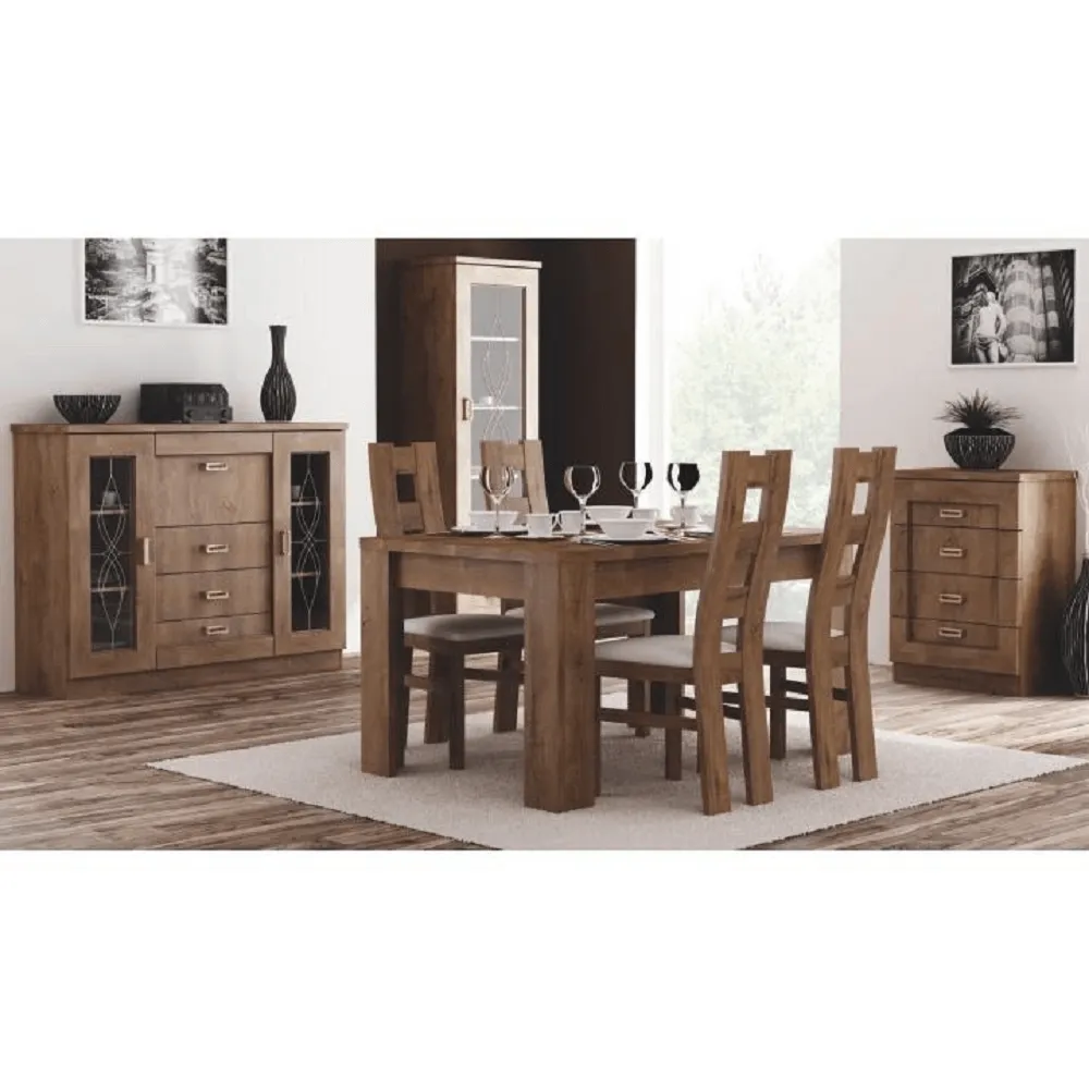 Komoda, dub lefkas, TEDY TYP T14