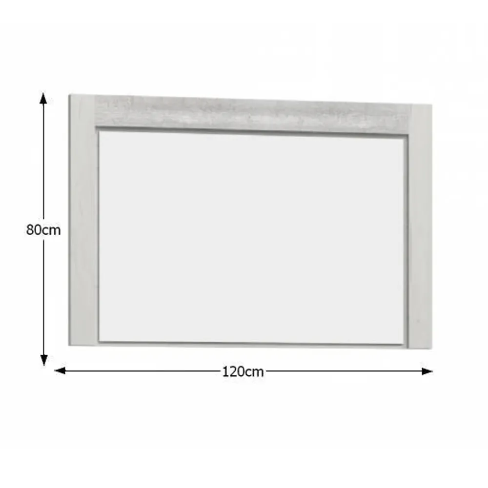 Zrcadlo, jasan bílý, INFINITY I-12