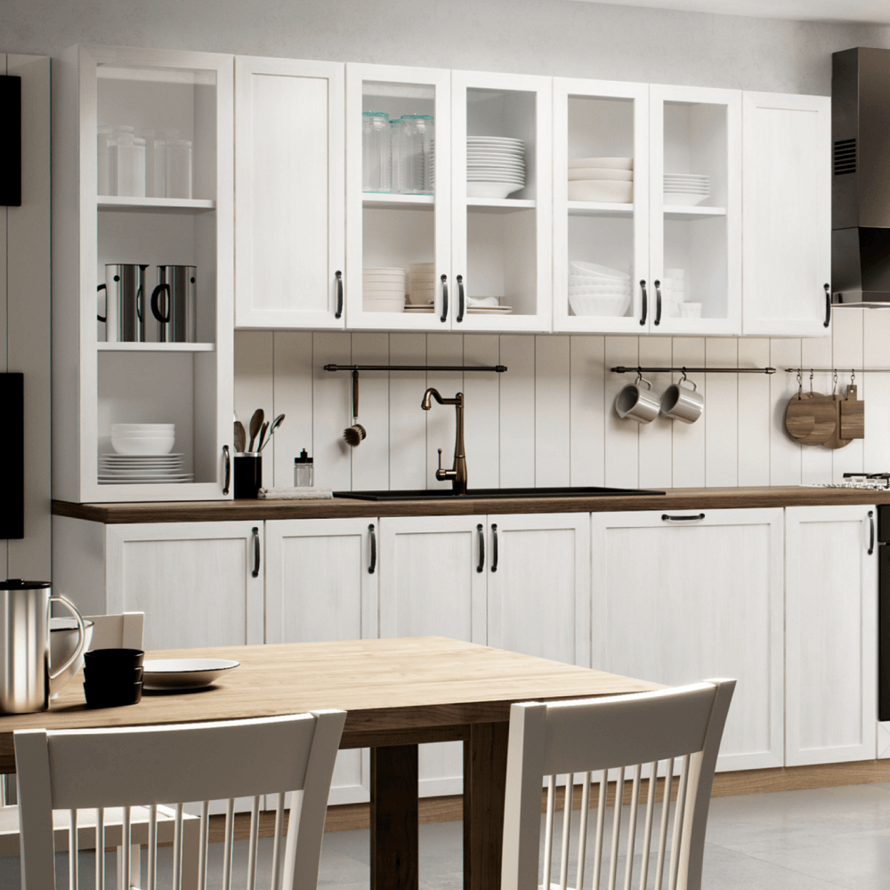 Horní rohová skříňka, bílá, ROYAL G25PZ