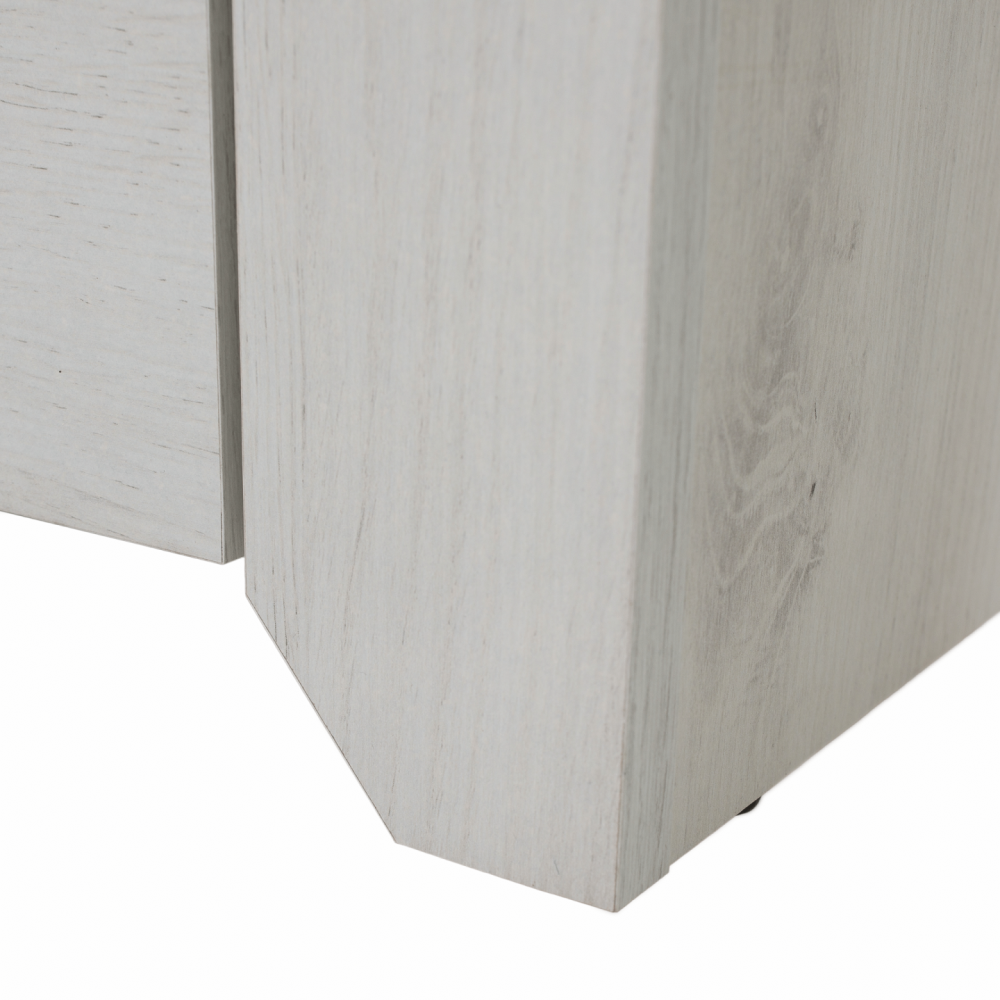 PC stůl typ 80, bílá craft, ANGEL