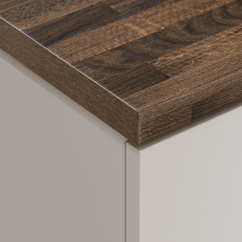 Horní skříňka, bílá / sosna skandinávská, pravá, ROYAL G30