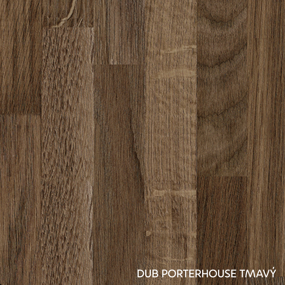 Horní skříňka, bílá / sosna skandinávská, levá, ROYAL G30