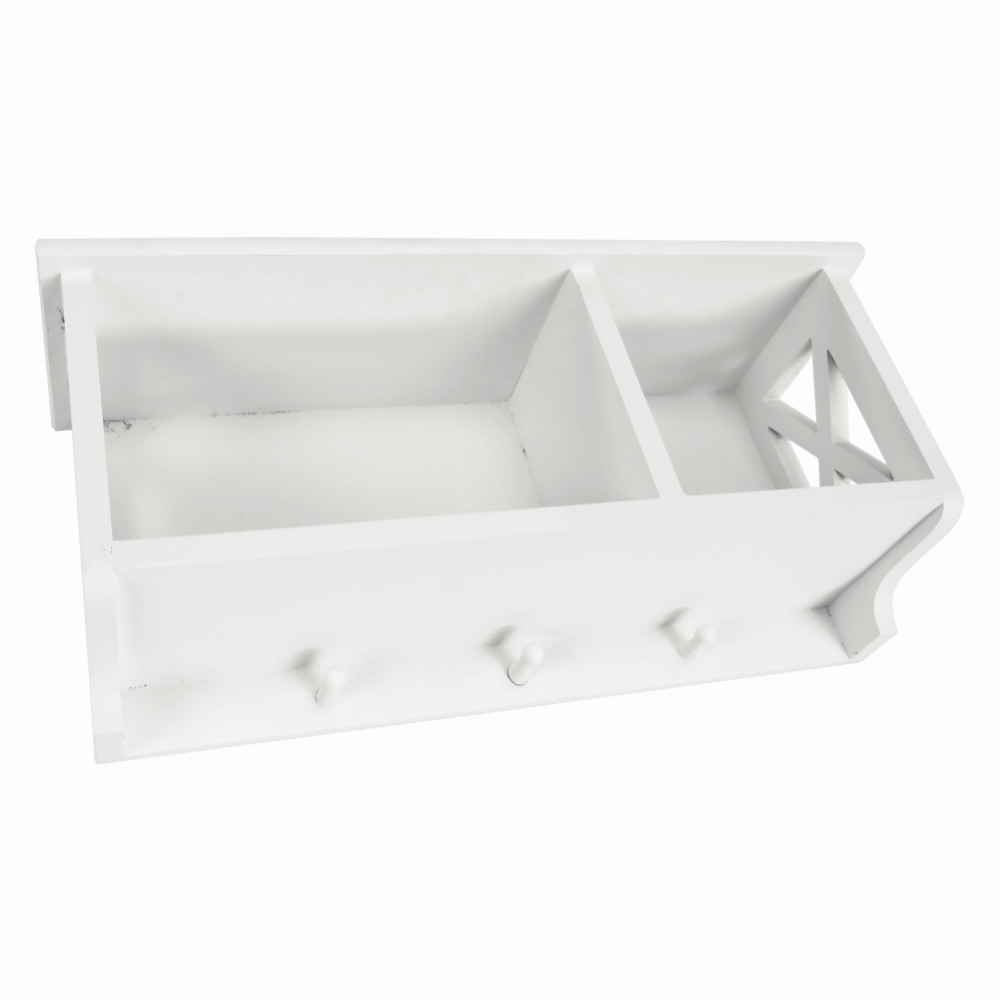 Závěsná police, bílá, RAFAELLO