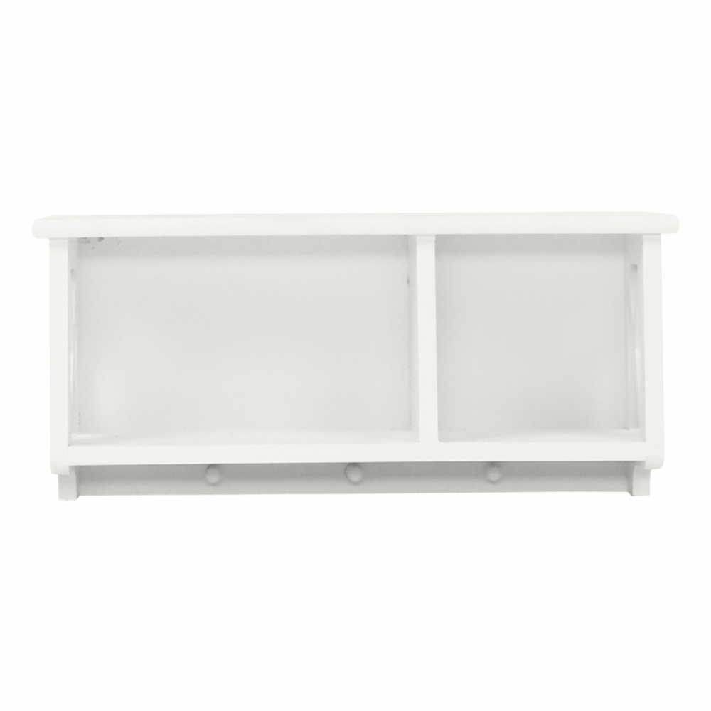 Závěsná police, bílá, RAFAELLO