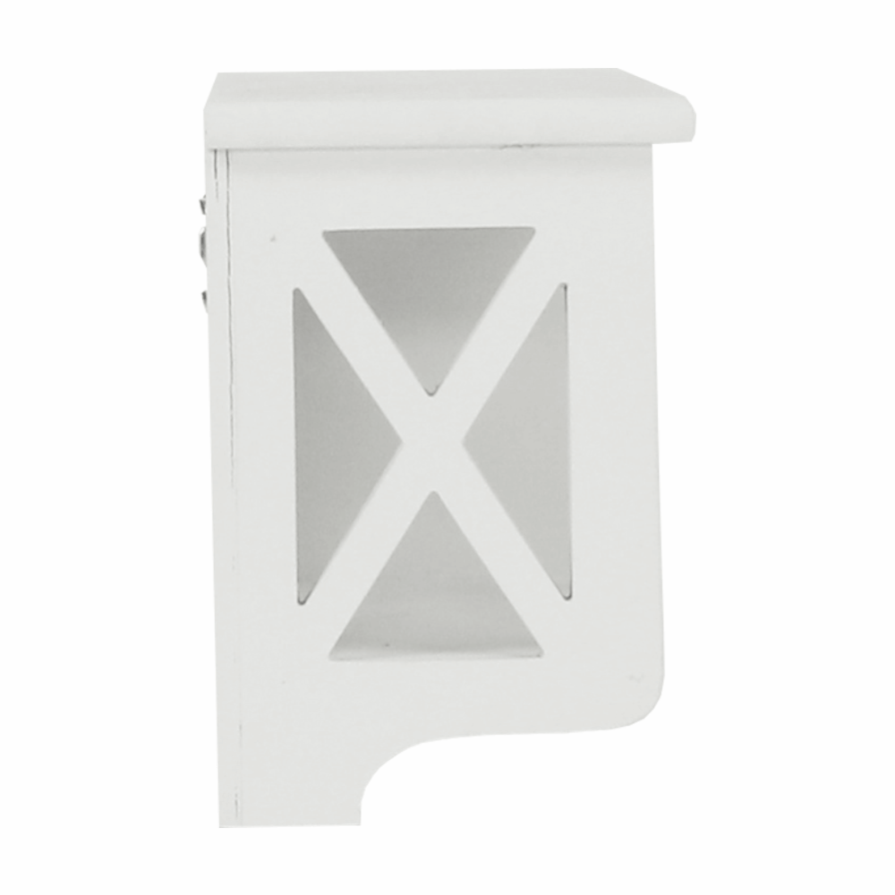 Závěsná police, bílá, RAFAELLO